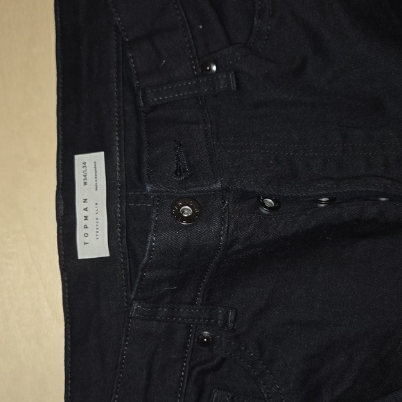 Men's Topman Stetch Slim jeans - Picture 2 of 5